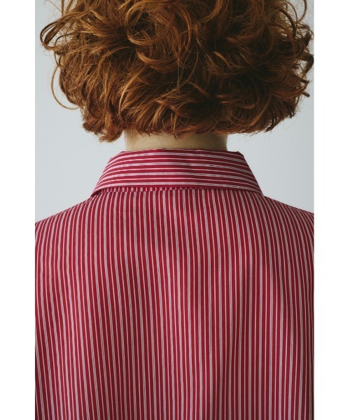 HeRIN.CYE(ヘリンドットサイ)の「Side gather A line shirt サイドギャザーAラインシャツ(シャツ/ブラウス・レディース・レッド系その他/ベージュ系その他/ブルー系その他・FREE)」の15枚目の写真