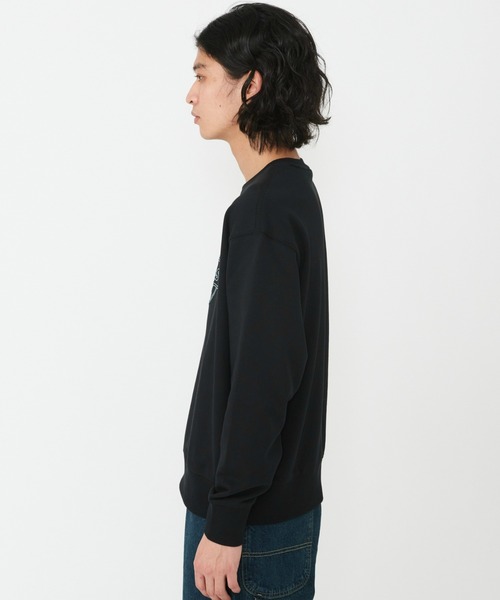 Dickies(ディッキーズ)の「Dickies/ディッキーズ フレンチ テリー 長袖 ロゴスウェット/ブランドロゴ(スウェット・メンズ・ホワイト/ブラック・MEDIUM/LARGE/X-LARGE)」の8枚目の写真