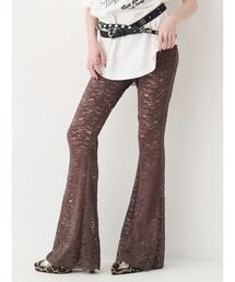 EVRIS | 【ウエストゴム･2サイズ】レースフレアパンツ(その他パンツ)