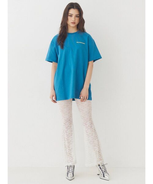 EVRIS（エヴリス）の「【ウエストゴム･2サイズ】レースフレアパンツ（その他パンツ・レディース・ブラウン/ブラック/ホワイト・MEDIUM/SMALL）」の18枚目の写真