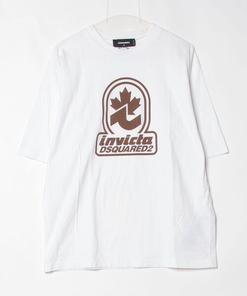 DSQUARED2(ディースクエアード)の「Invicta Loose Fit Tee/0251(Tシャツ/カットソー・メンズ・ホワイト・L)」の1枚目の写真