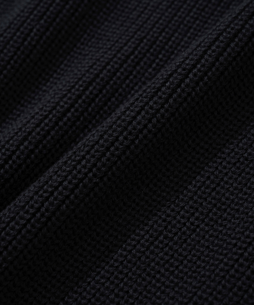 KNITTED(ニッティド)の「コットンヘンリーネックワッフルニットBLACK(ニット/セーター・レディース・その他・MEDIUM/LARGE/X-LARGE)」の13枚目の写真