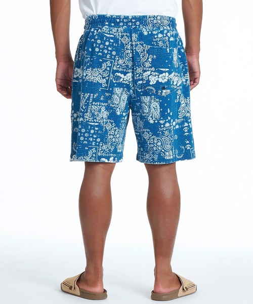 Quiksilver(クイックシルバー)の「QUIKSILVER/クイックシルバー ハーフパンツ ショートパンツ スウェットショーツ ペイズリー柄 フリース生地 セットアップ対応 QWS262004(その他パンツ・メンズ・ブルー系その他/ホワイト系その他・M/L)」の20枚目の写真