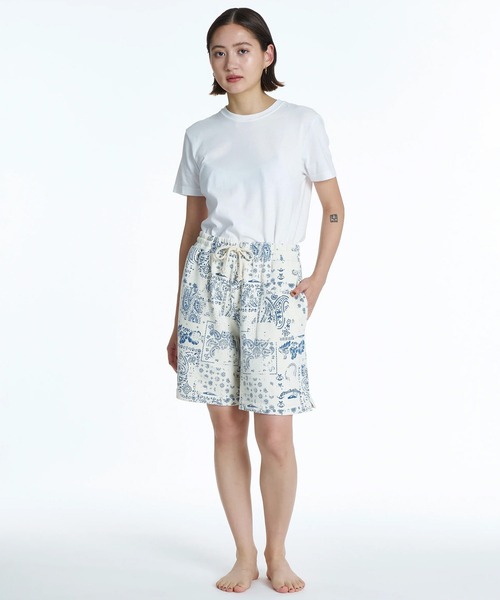 Quiksilver(クイックシルバー)の「QUIKSILVER/クイックシルバー ハーフパンツ ショートパンツ スウェットショーツ ペイズリー柄 フリース生地 セットアップ対応 QWS262004(その他パンツ・メンズ・ブルー系その他/ホワイト系その他・M/L)」の11枚目の写真