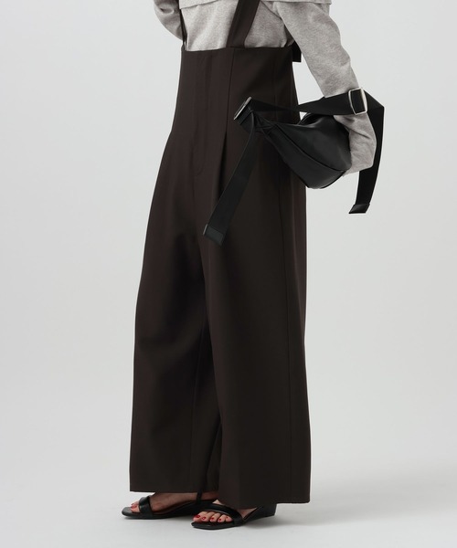 BAYFLOW（ベイフロー）の「サスペンダーサロペット（サロペット/オーバーオール・レディース・ブラック/グレー・SMALL/MEDIUM）」の7枚目の写真