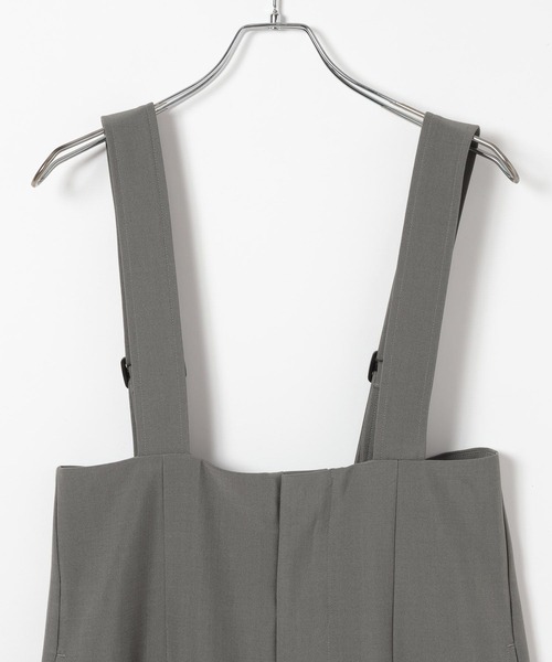 BAYFLOW（ベイフロー）の「サスペンダーサロペット（サロペット/オーバーオール・レディース・ブラック/グレー・SMALL/MEDIUM）」の11枚目の写真