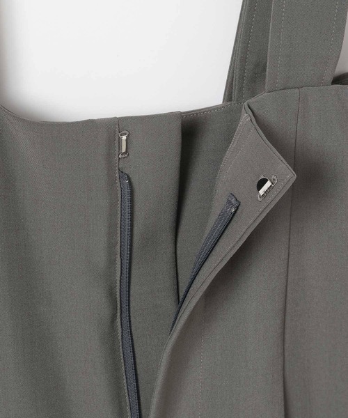 BAYFLOW（ベイフロー）の「サスペンダーサロペット（サロペット/オーバーオール・レディース・ブラック/グレー・SMALL/MEDIUM）」の14枚目の写真