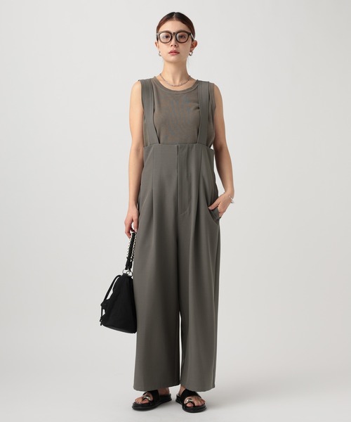 BAYFLOW（ベイフロー）の「サスペンダーサロペット（サロペット/オーバーオール・レディース・ブラック/グレー・SMALL/MEDIUM）」の21枚目の写真
