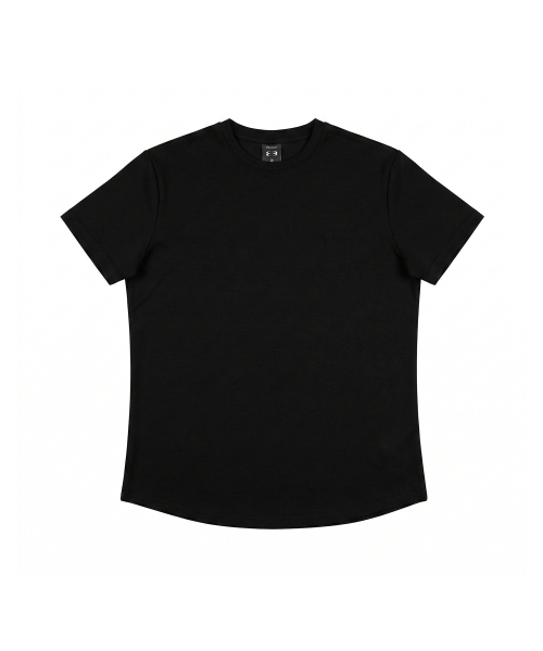 PHERMENON（フェルメノン）の「マッスルフィット 無地 半袖Tシャツ - ブラック（Tシャツ/カットソー・メンズ・ブラック・1/2/3）」の5枚目の写真