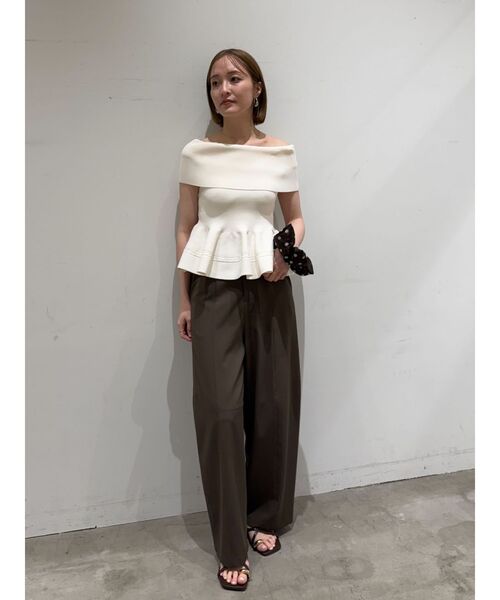 LAGUNAMOON（ラグナムーン）の「バレルパンツ（その他パンツ・レディース・ブラウン/モカ・MEDIUM/SMALL）」の11枚目の写真