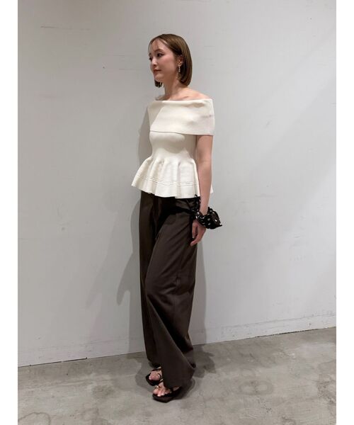 LAGUNAMOON（ラグナムーン）の「バレルパンツ（その他パンツ・レディース・ブラウン/モカ・MEDIUM/SMALL）」の12枚目の写真