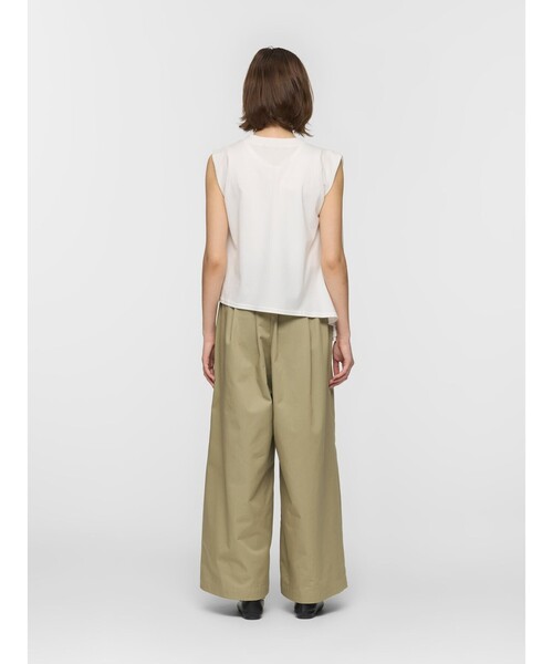mizuiroind(ミズイロインド)の「mizuiro ind ベルトワイドチノパンツ(その他パンツ・レディース・ブラック/グレー/ベージュ/オフホワイト/ホワイト系その他2・FREE)」の17枚目の写真