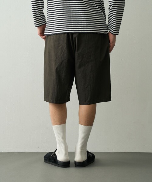 PORTER CLASSIC(ポータークラシック)の「【PORTER CLASSIC/ポータークラシック】PC-035-3943-0020/BROWN/POPLIN EASY SHORTS(その他パンツ・メンズ・ブラウン・2/3)」の4枚目の写真