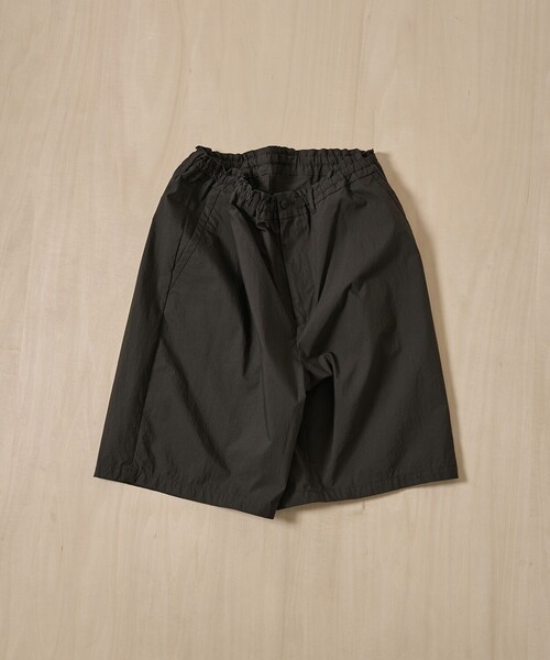 PORTER CLASSIC(ポータークラシック)の「【PORTER CLASSIC/ポータークラシック】PC-035-3943-0020/BROWN/POPLIN EASY SHORTS(その他パンツ・メンズ・ブラウン・2/3)」の6枚目の写真