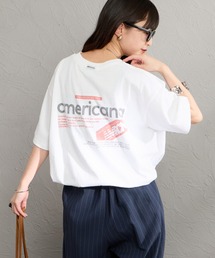 AMERICANA/アメリカーナ】AMRCN Tシャツ（Tシャツ/カットソー