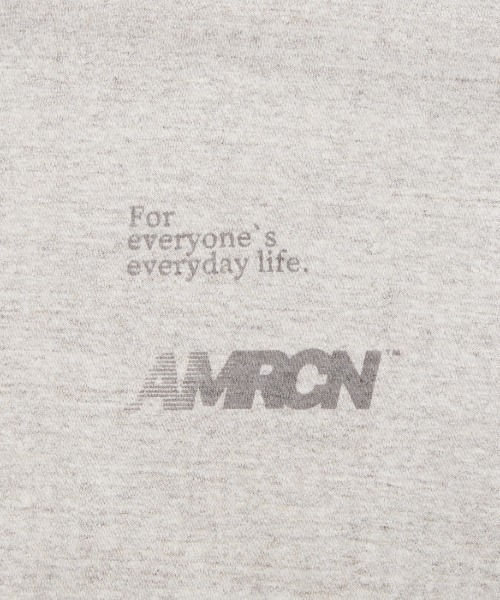 AMERICANA（アメリカーナ）の「[Americana/アメリカーナ]  americana バックプリントＴシャツ（Tシャツ/カットソー・レディース・ブルー/グレー/ホワイト・ONE SIZE）」の19枚目の写真