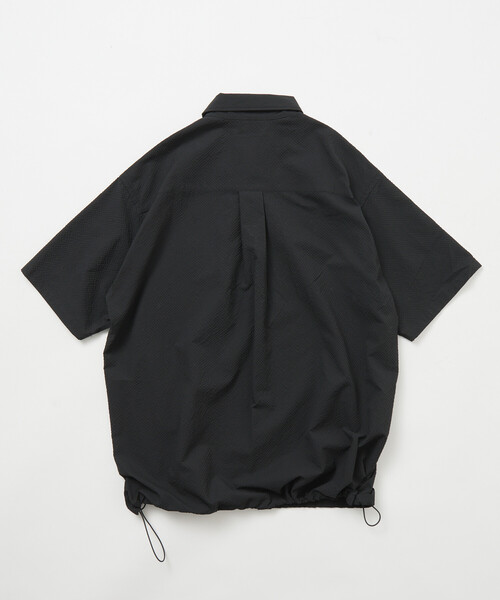 FREAK'S STORE(フリークスストア)の「<UVカット・接触冷感・吸水速乾> AiRide/エアライド リラックスフィット 異素材ポケット シアサッカーシャツ 限定展開(シャツ/ブラウス・メンズ・ブラック/ブラウン/チャコールグレー/ネイビー・SMALL/MEDIUM/LARGE)」の11枚目の写真