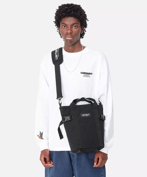 Carhartt WIP(カーハートダブリューアイピー)の「【Carhartt WIP】KAYTON BAG SMALL I033792(ショルダーバッグ・メンズ・ブラック・FREE)」の2枚目の写真