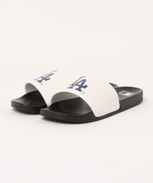 MLB（メジャーリーグベースボール）の「MLB（ドジャース）シャワーサンダル06_BK×WH・XL（サンダル）」