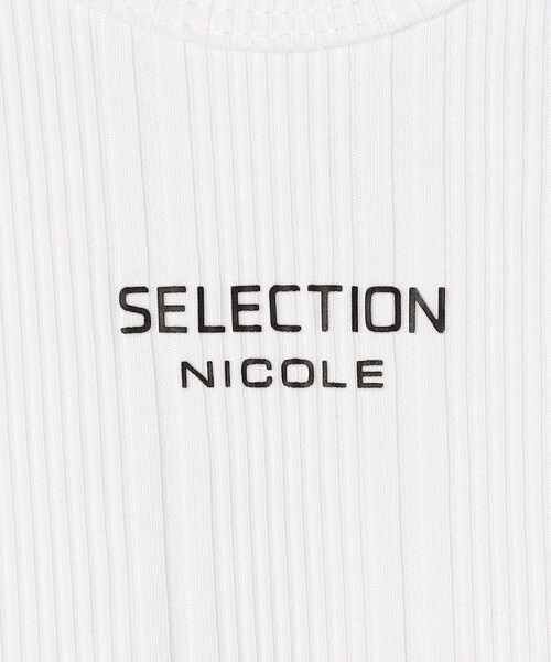 NICOLE selection(ニコルセレクション)の「ロゴプリントタンクトップ(タンクトップ・メンズ・その他3/ネイビー/ブラック/その他2/ホワイト・L/XL/M)」の10枚目の写真