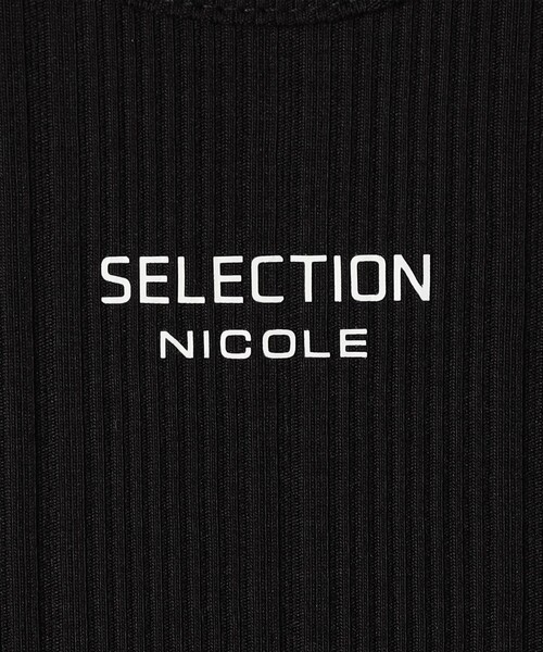 NICOLE selection(ニコルセレクション)の「ロゴプリントタンクトップ(タンクトップ・メンズ・その他3/ネイビー/ブラック/その他2/ホワイト・L/XL/M)」の11枚目の写真