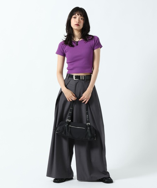 PAGEBOY(ページボーイ)の「スクエアトゥビットローファー(ローファー・レディース・パイソン/ブラック・LARGE/MEDIUM)」の6枚目の写真