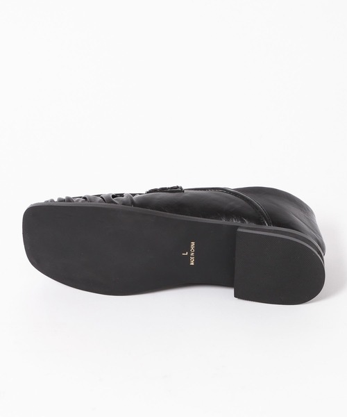 PAGEBOY(ページボーイ)の「スクエアトゥビットローファー(ローファー・レディース・パイソン/ブラック・LARGE/MEDIUM)」の10枚目の写真
