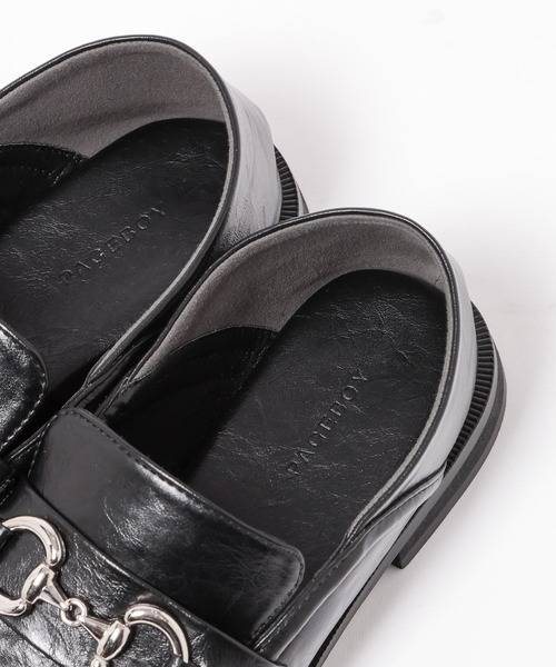 PAGEBOY(ページボーイ)の「スクエアトゥビットローファー(ローファー・レディース・パイソン/ブラック・LARGE/MEDIUM)」の16枚目の写真