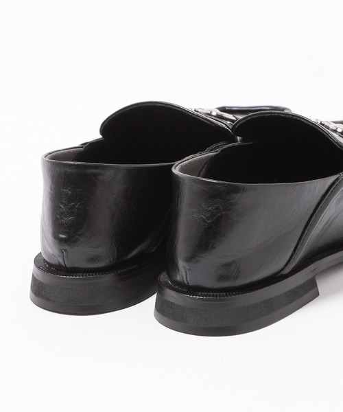 PAGEBOY(ページボーイ)の「スクエアトゥビットローファー(ローファー・レディース・パイソン/ブラック・LARGE/MEDIUM)」の17枚目の写真