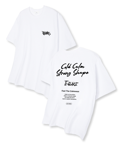 TI.GLAKE(ティーグレイク)の「コールドカム オーバーサイズ 半袖Tシャツ ホワイト(Tシャツ/カットソー・メンズ・その他・LARGE/X-LARGE/XX-LARGE)」の1枚目の写真