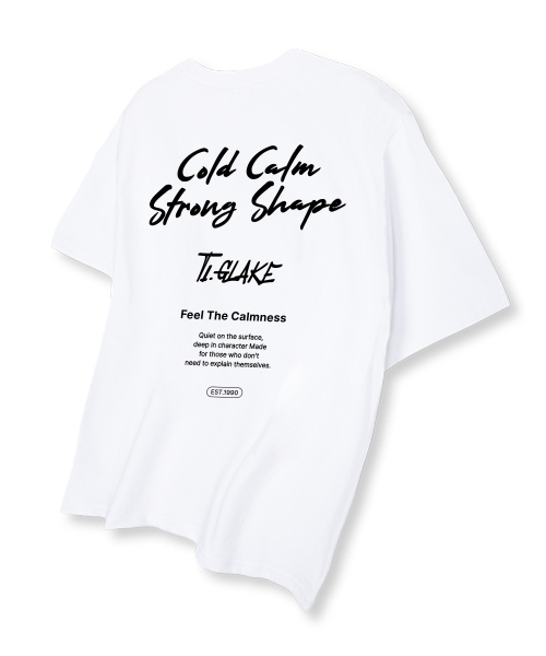 TI.GLAKE(ティーグレイク)の「コールドカム オーバーサイズ 半袖Tシャツ ホワイト(Tシャツ/カットソー・メンズ・その他・LARGE/X-LARGE/XX-LARGE)」の3枚目の写真