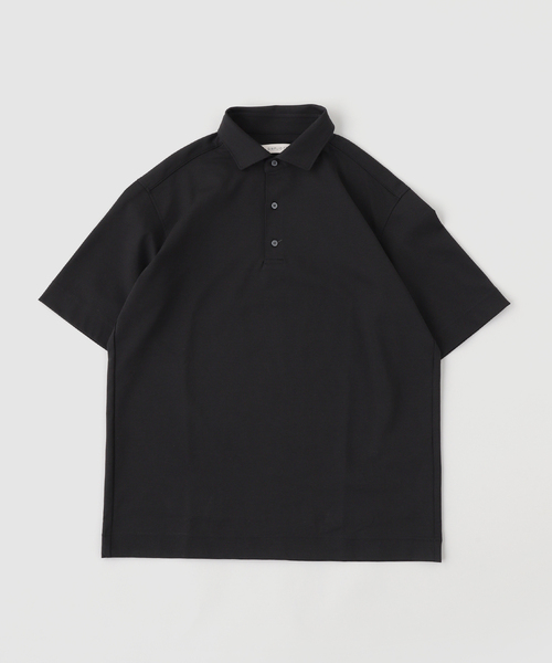 B.C STOCK(ベーセーストック)の「MULTI FUNCTION 32G PONTE S/S ポロシャツ(ポロシャツ・メンズ・ホワイト/ブラック/ネイビー・SMALL/MEDIUM/LARGE/X-LARGE)」の19枚目の写真