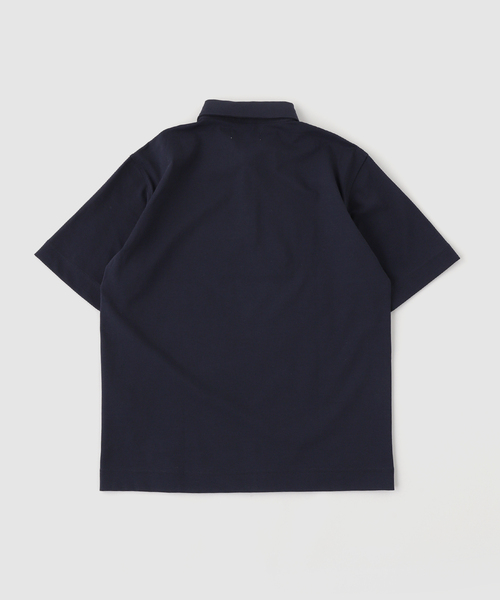 B.C STOCK(ベーセーストック)の「MULTI FUNCTION 32G PONTE S/S ポロシャツ(ポロシャツ・メンズ・ホワイト/ブラック/ネイビー・SMALL/MEDIUM/LARGE/X-LARGE)」の22枚目の写真