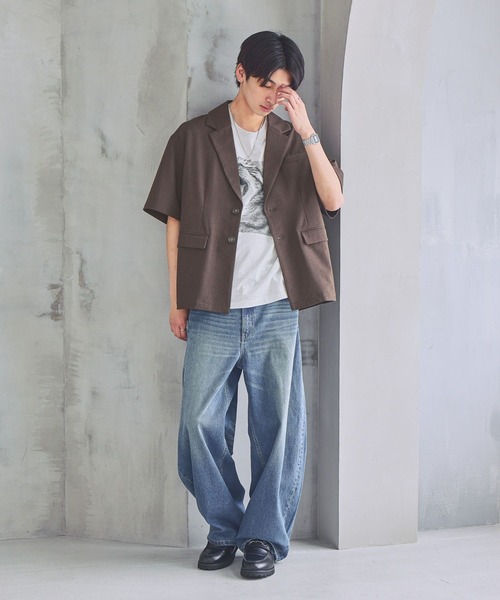 PBLIM（ページボーイリム）の「《UNISEX》サマーアソートジャケット（テーラードジャケット・レディース・ベージュ系その他/グレー系その他/ブラウン・FREE）」の21枚目の写真