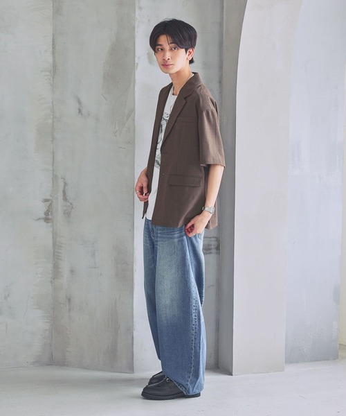 PBLIM（ページボーイリム）の「《UNISEX》サマーアソートジャケット（テーラードジャケット・レディース・ベージュ系その他/グレー系その他/ブラウン・FREE）」の22枚目の写真