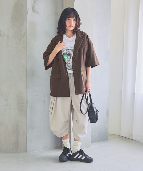 PBLIM（ページボーイリム）の「《UNISEX》サマーアソートジャケット（テーラードジャケット・レディース・ベージュ系その他/グレー系その他/ブラウン・FREE）」の16枚目の写真