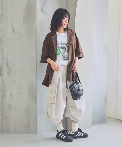 PBLIM（ページボーイリム）の「《UNISEX》サマーアソートジャケット（テーラードジャケット・レディース・ベージュ系その他/グレー系その他/ブラウン・FREE）」の17枚目の写真