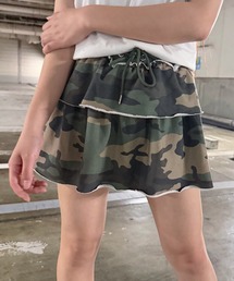 shrita（シュリータ）の「アソートカットティアードミニスカート（スカート）」