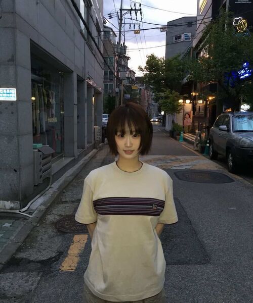 SPORT CHAMBER(スポーツチャンバー)の「SCスペクトラムTシャツ(ライトベージュ)(Tシャツ/カットソー・レディース・その他・1/2/3)」の9枚目の写真