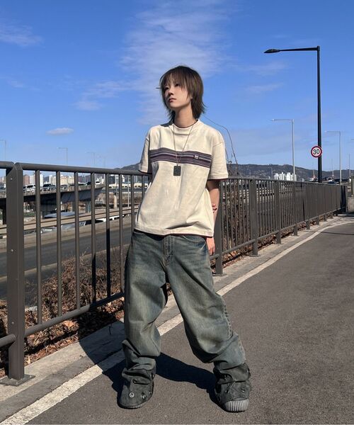 SPORT CHAMBER(スポーツチャンバー)の「SCスペクトラムTシャツ(ライトベージュ)(Tシャツ/カットソー・レディース・その他・1/2/3)」の15枚目の写真