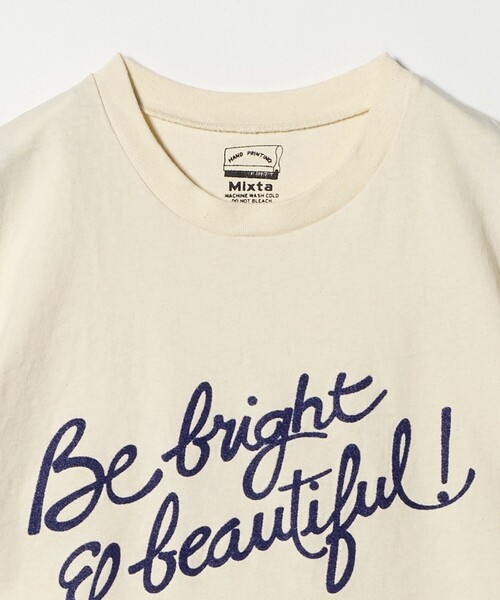 MIXTA(ミクスタ)の「【別注】<MIXTA>B/BEAUTIFL Tシャツ(Tシャツ/カットソー・レディース・ナチュラル・S)」の10枚目の写真