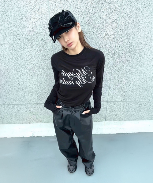 MASMARULEZ APPAREL(マスマルールズ アパレル)の「Fingerhole Raglan Long Sleeve_3 Colors(Tシャツ/カットソー・レディース・ブラック/ホワイト/グレー系その他・ONE SIZE)」の5枚目の写真