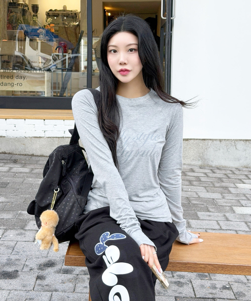 MASMARULEZ APPAREL(マスマルールズ アパレル)の「Fingerhole Raglan Long Sleeve_3 Colors(Tシャツ/カットソー・レディース・ブラック/ホワイト/グレー系その他・ONE SIZE)」の10枚目の写真