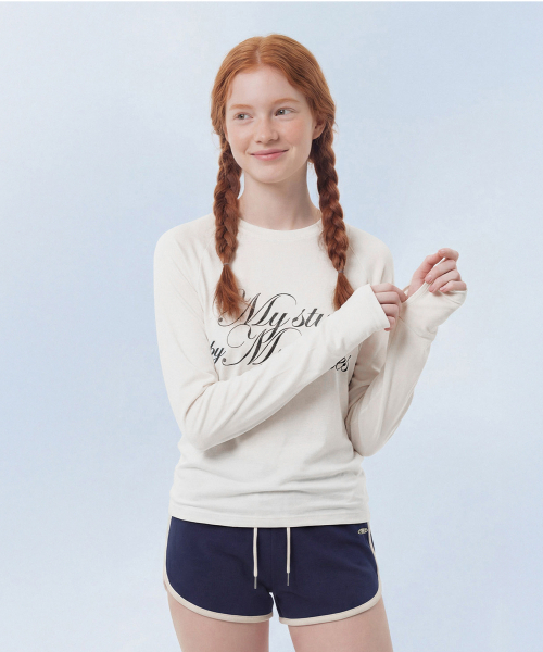 MASMARULEZ APPAREL(マスマルールズ アパレル)の「Fingerhole Raglan Long Sleeve_3 Colors(Tシャツ/カットソー・レディース・ブラック/ホワイト/グレー系その他・ONE SIZE)」の12枚目の写真