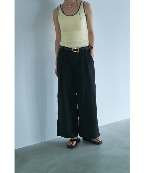 marjour(マージュール)の「STRETCH WIDE PANTS(その他パンツ・レディース・ブラック・M)」の18枚目の写真