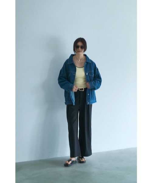 marjour(マージュール)の「STRETCH WIDE PANTS(その他パンツ・レディース・ブラック・M)」の21枚目の写真