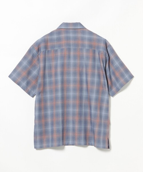 BEAMS HEART(ビームスハート)の「【7/9値下げ】杢調チェック オープンカラー ショートスリーブ シャツ(シャツ/ブラウス・メンズ・ネイビー/ベージュ・SMALL/MEDIUM/LARGE)」の17枚目の写真