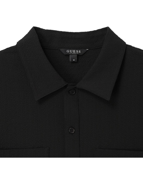 Guess(ゲス)の「MENS Woven Shirt シャツ 半袖(シャツ/ブラウス・メンズ・ブラック・MEDIUM/LARGE/X-LARGE/XX-LARGE)」の3枚目の写真