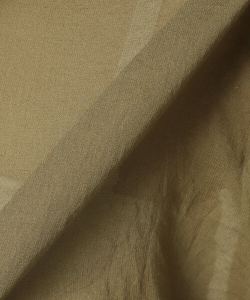 plage(プラージュ)の「《追加》fluffy sheer シャツ 2(シャツ/ブラウス・レディース・カーキ/ホワイト/グリーン/ネイビー・FREE)」の11枚目の写真