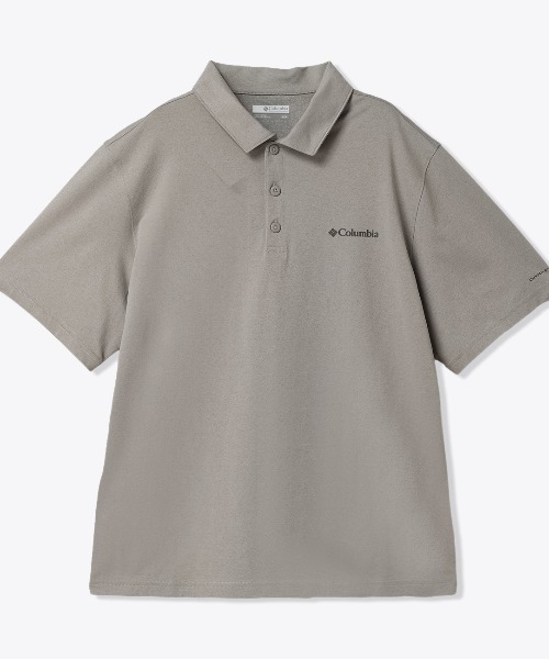Columbia（コロンビア）の「コロンビア  ビヨンドピークポロシャツ（ポロシャツ・メンズ・カーキ/ブラック/ブラウン・M/L/LL）」の3枚目の写真